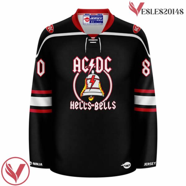 ACDC Hells Bells Hockey Jersey - Vesles2014S 2