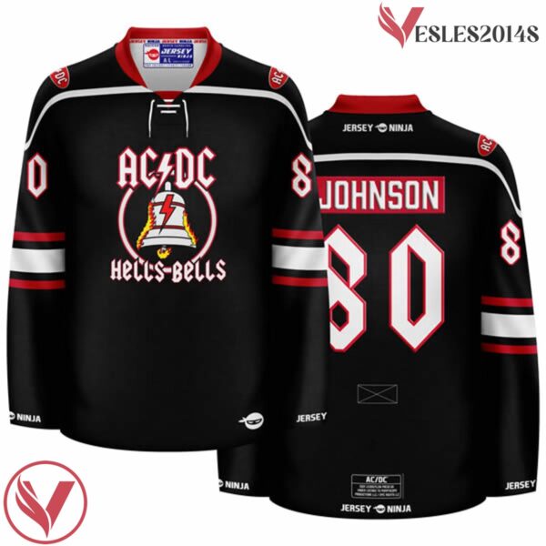 ACDC Hells Bells Hockey Jersey - Vesles2014S
