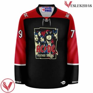 ACDC Highway to Hell Hockey Jersey - Vesles2014S 2