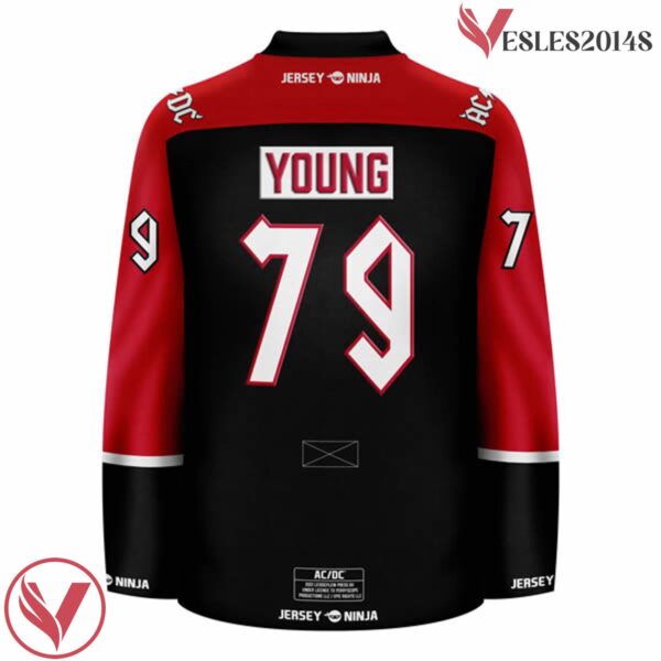 ACDC Highway to Hell Hockey Jersey - Vesles2014S 3