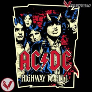 ACDC Highway to Hell Hockey Jersey - Vesles2014S 4
