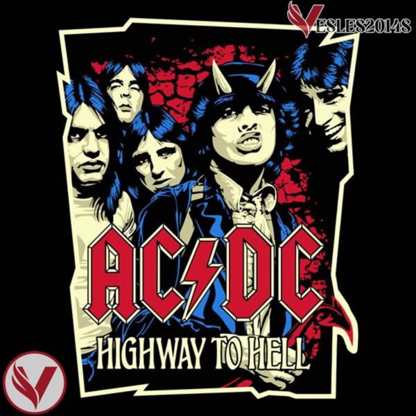 ACDC Highway to Hell Hockey Jersey - Vesles2014S 4