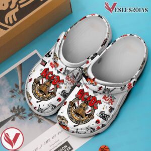 ACDC Music Crocs Crocband Clogs Shoes, Unique Gifts For Fans Style 2 - Vesles2014S 3