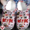 ACDC Music Crocs Crocband Clogs Shoes, Unique Gifts For Fans Style 4 - Vesles2014S