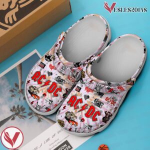 ACDC Music Crocs Crocband Clogs Shoes, Unique Gifts For Fans Style 4 - Vesles2014S 3