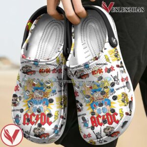 ACDC Music Crocs Crocband Clogs Shoes, Unique Gifts For Fans Style 6 - Vesles2014S 3