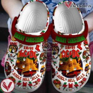 ACDC Music Crocs Crocband Clogs Shoes, Unique Gifts For Fans Style 7 - Vesles2014S