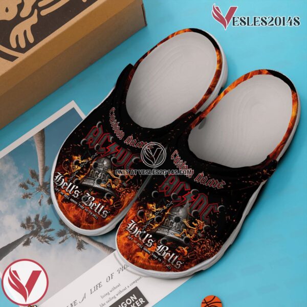 ACDC Rock Band Music Crocs Crocband Clogs Shoes, Unique Gifts For Fans Style 2 - Vesles2014S 3
