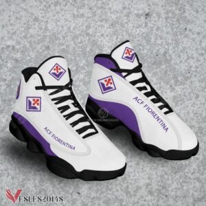 ACF Fiorentina Logo Air Jordan 13 Shoes, Best Sneaker Gifts For Fans - Vesles2014s 1