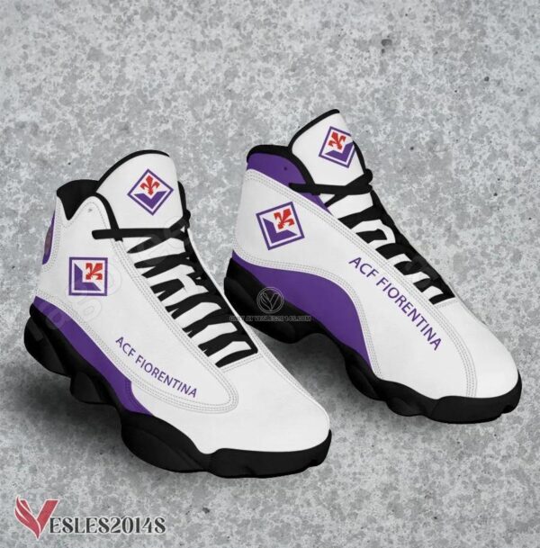 ACF Fiorentina Logo Air Jordan 13 Shoes, Best Sneaker Gifts For Fans - Vesles2014s 1