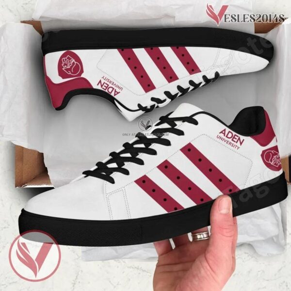 ADEN University Print Stan Smith Shoes, Unique Sneaker For Fans - Vesles2014s 1