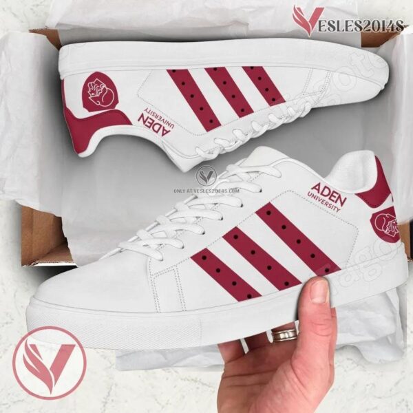 ADEN University Print Stan Smith Shoes, Unique Sneaker For Fans - Vesles2014s