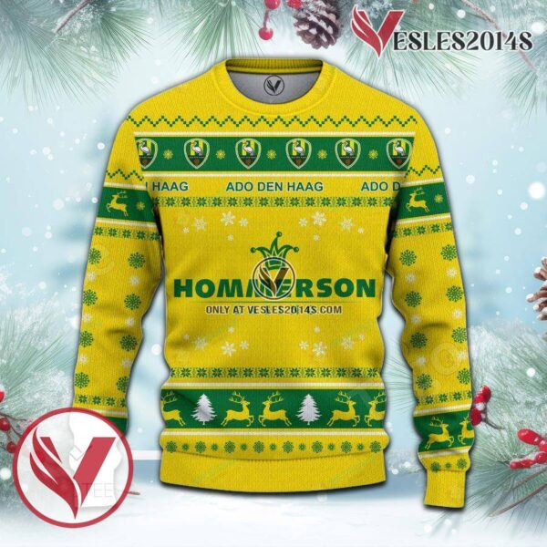 ADO Den Haag Sport Ugly Christmas Sweater, Unique Gifts For Fans - Vesles2014aS 2