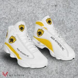 AEK Athens HC Club Air Jordan 13 Shoes, Best Sneaker Gifts For Fans - Vesles2014s