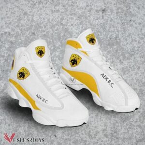 AEK B.C. Basketball Air Jordan 13 Shoes, Best Sneaker Gifts For Fans - Vesles2014s