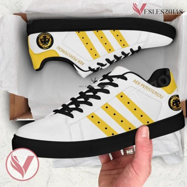 AEK Peristeriou Women Logo Stan Smith Shoes For Men And Womens - Vesles2014s 1