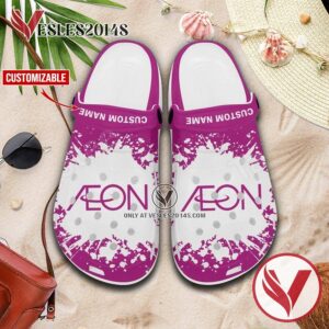 AEON Mall Logo Crocs Clogs, Unique Footwear For Fans 1