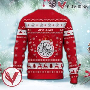 AFC Ajax Sport Ugly Christmas Sweater, Unique Gifts For Fans - Vesles2014aS 3