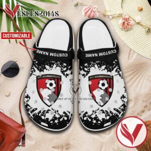 AFC Bournemouth Custom Crocs Clogs, Unique Footwear For Fans 1