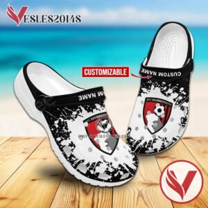 AFC Bournemouth Custom Crocs Clogs, Unique Footwear For Fans
