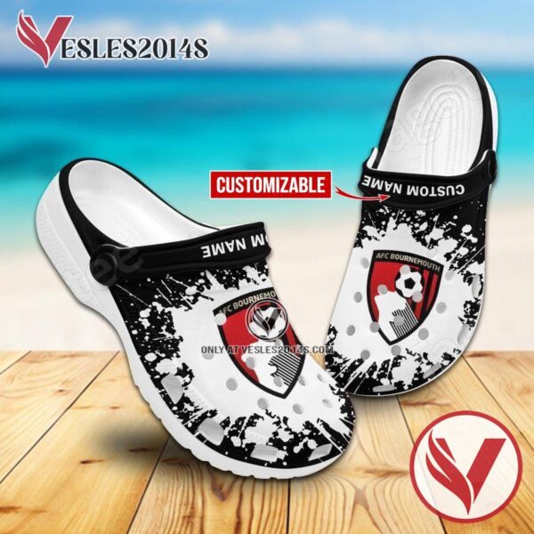 AFC Bournemouth Custom Crocs Clogs, Unique Footwear For Fans