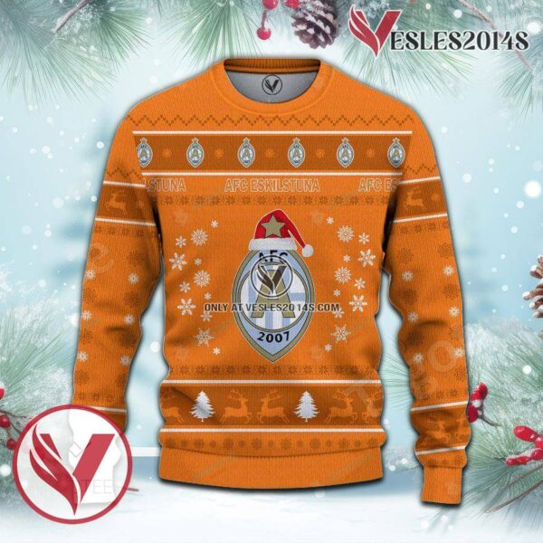 AFC Eskilstuna Sport Ugly Christmas Sweater, Unique Gifts For Fans - Vesles2014aS 2
