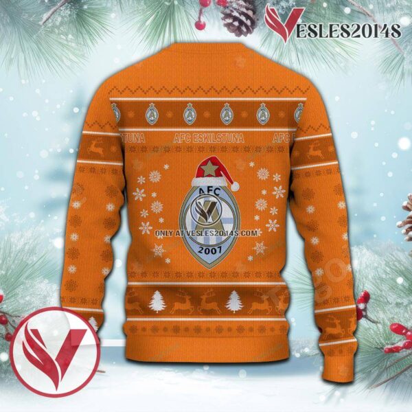AFC Eskilstuna Sport Ugly Christmas Sweater, Unique Gifts For Fans - Vesles2014aS 3
