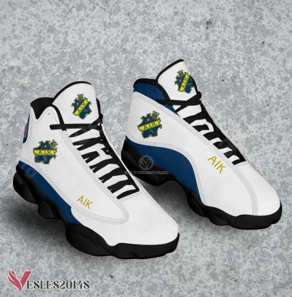 AIK Club Air Jordan 13 Shoes, Best Sneaker Gifts For Fans - Vesles2014s 1