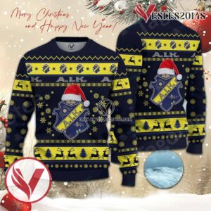 AIK IF Sport Ugly Christmas Sweater, Unique Gifts For Fans - Vesles2014aS 1