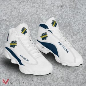 AIK Solna Air Jordan 13 Shoes, Best Sneaker Gifts For Fans - Vesles2014s