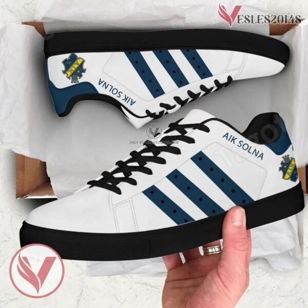 AIK Solna Logo Stan Smith Shoes For Men And Womens - Vesles2014s 1