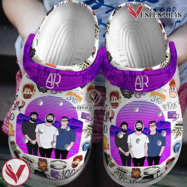 AJR Music Crocs Crocband Clogs Shoes, Unique Gifts For Fans Style 1 - Vesles2014S