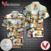 ALF Hawaiian Graphic Print Short Sleeve Hawaiian Casual Shirt Vesles2014S