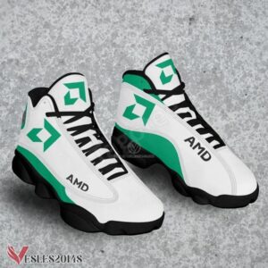 AMD Logo Air Jordan 13 Shoes, Best Sneaker Gifts For Fans - Vesles2014s 1
