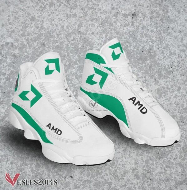 AMD Logo Air Jordan 13 Shoes, Best Sneaker Gifts For Fans - Vesles2014s