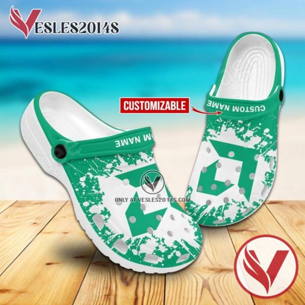 AMD Logo Crocs Clogs, Unique Footwear For Fans