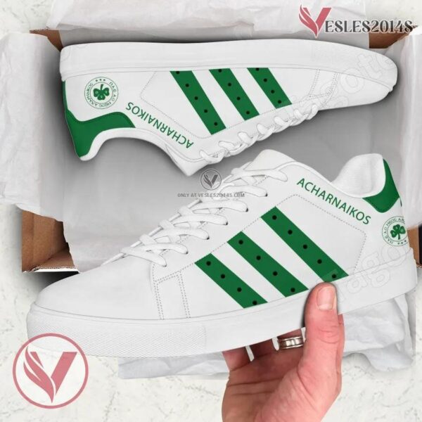 AO Acharnaikos Sport Stan Smith Shoes, Unique Sneaker For Fans - Vesles2014s