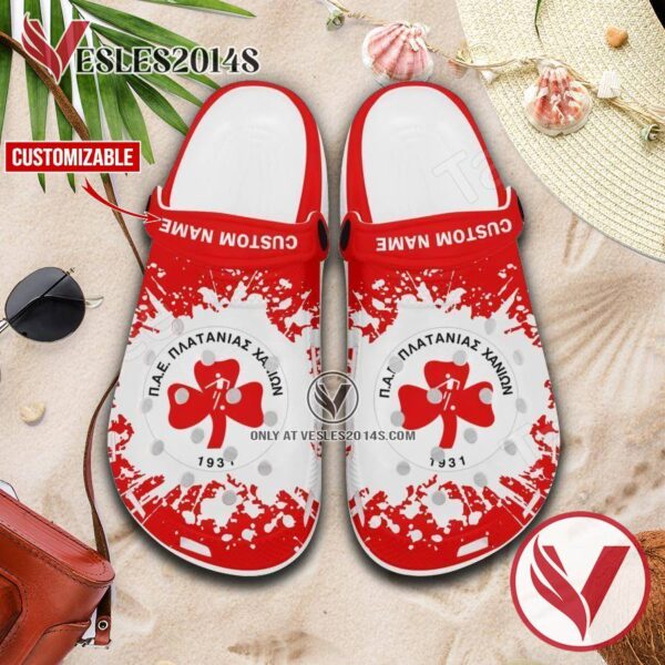 AO Platanias Custom Name Crocs Clogs, Unique Footwear For Fans 1