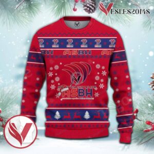 AS Beziers Herault Sport Ugly Christmas Sweater, Unique Gifts For Fans - Vesles2014aS 2