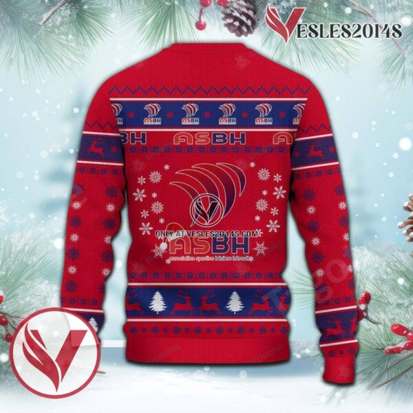AS Beziers Herault Sport Ugly Christmas Sweater, Unique Gifts For Fans - Vesles2014aS 3