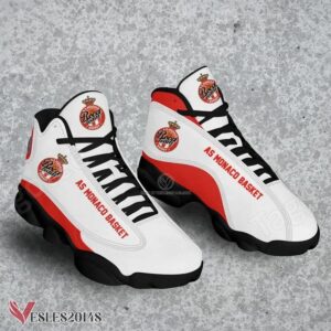 AS Monaco Basket Air Jordan 13 Shoes, Best Sneaker Gifts For Fans - Vesles2014s