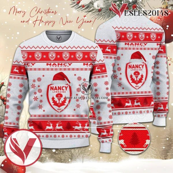 AS Nancy Lorraine Sport Ugly Christmas Sweater, Unique Gifts For Fans - Vesles2014aS 1