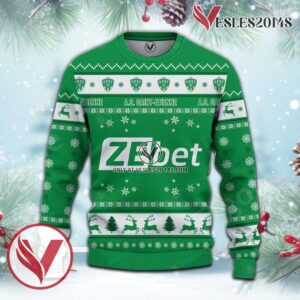 AS SaintEtienne Sport Ugly Christmas Sweater, Unique Gifts For Fans - Vesles2014aS 2