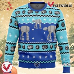 AT-AT Walker Ugly Christmas Sweater, Unique Christmas Gift For Fans - Vesles2014S