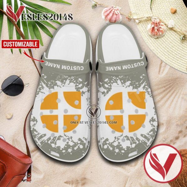 ATA College Crocs Classic Clogs, Unique Footwear For Fans