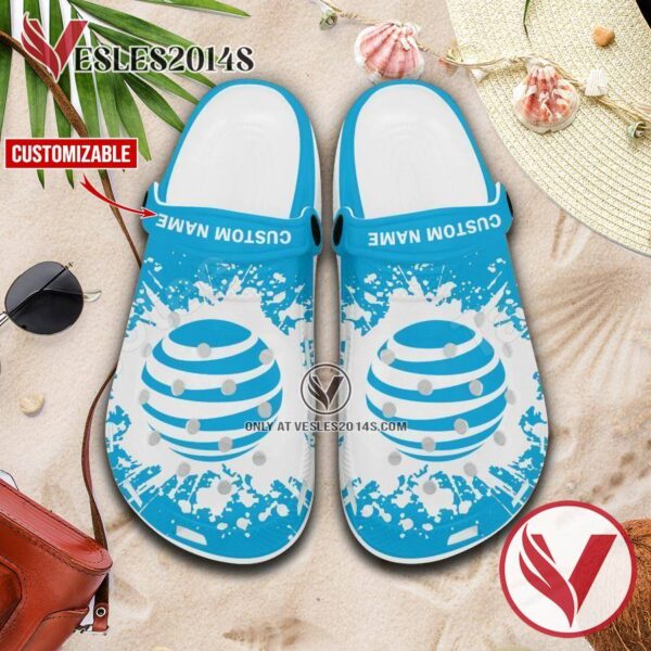 AT&T Brand Crocs Clogs, Unique Footwear For Fans 1