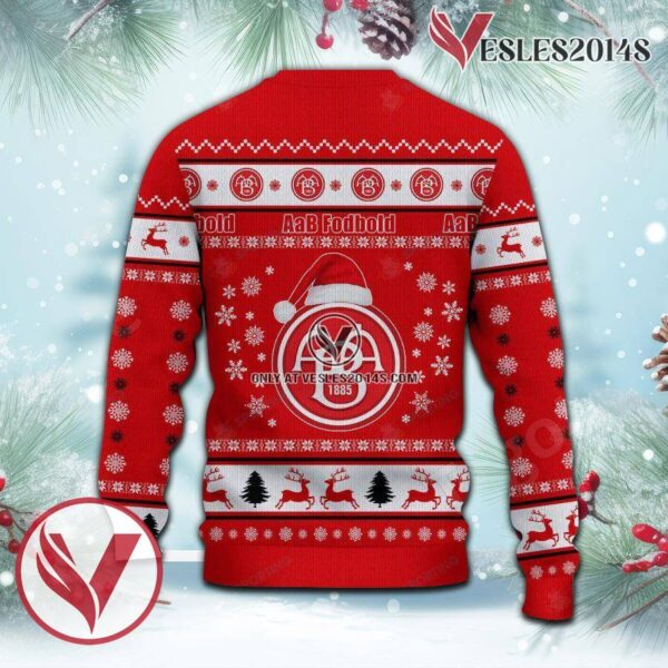 AaB Fodbold Sport Ugly Christmas Sweater, Unique Gifts For Fans - Vesles2014aS 3