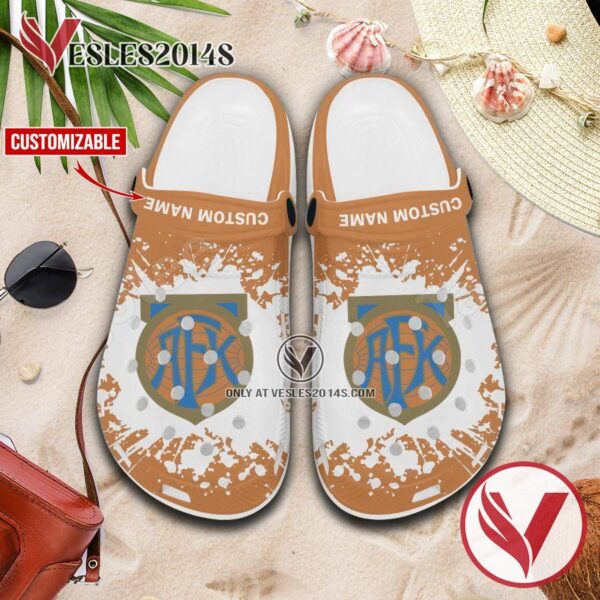 Aalesunds FK Crocs Clogs, Unique Footwear For Fans 1