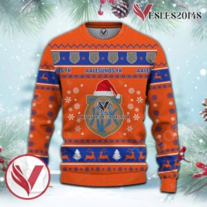 Aalesunds Fotballklubb Sport Ugly Christmas Sweater, Unique Gifts For Fans - Vesles2014aS 2