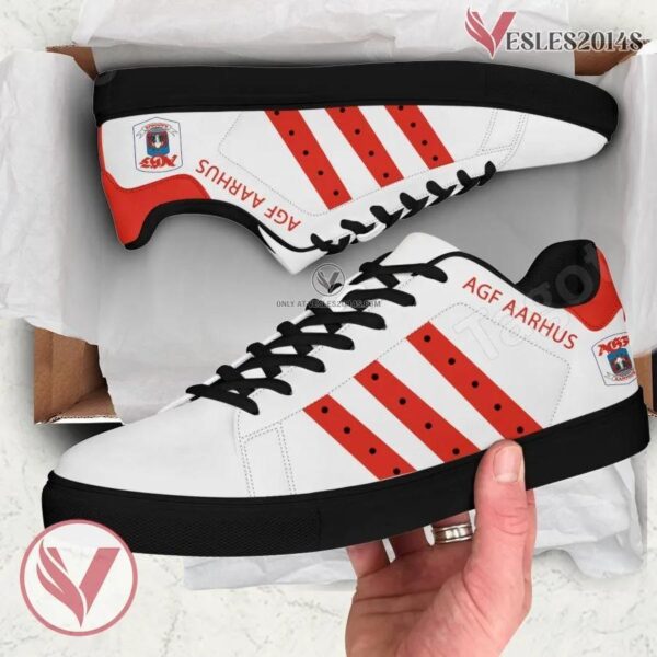 Aarhus Sport Stan Smith Shoes, Unique Sneaker For Fans - Vesles2014s 1